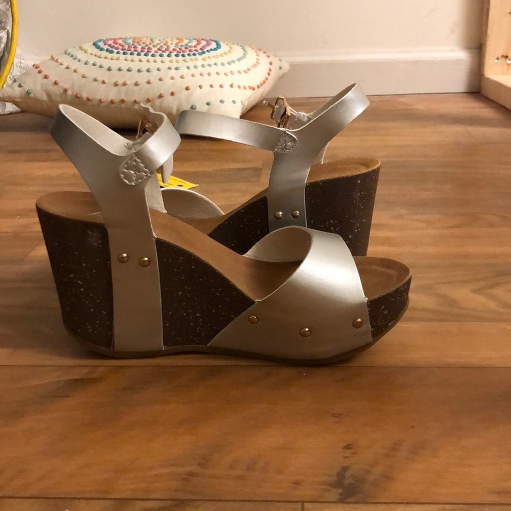Silver wedges